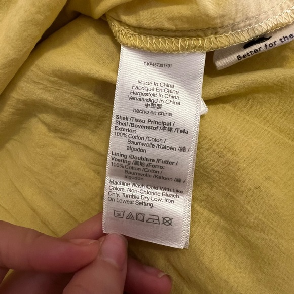 Madewell Eyelet Side-Button Midi Skirt - Picture 5 of 5